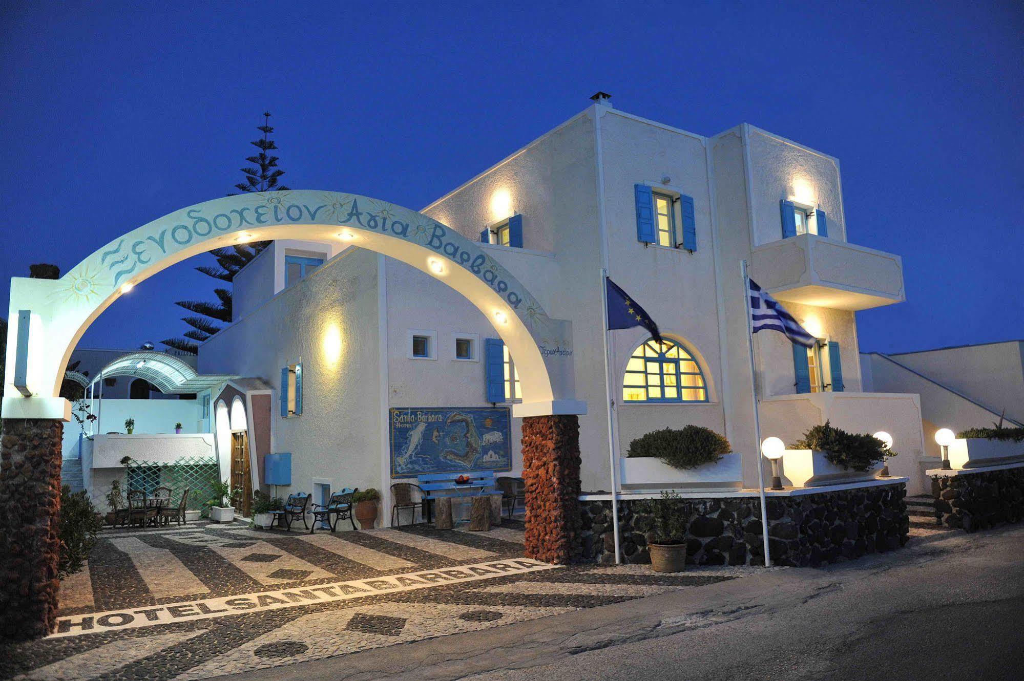 Santa Barbara Hotell Perissa  Exteriör bild